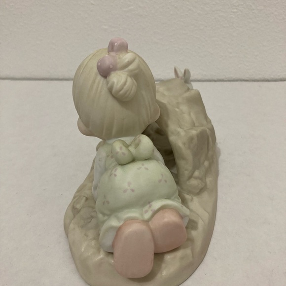 Precious Moments 1990 “There is a light at the end of tunnel” figurine - Picture 2 of 7
